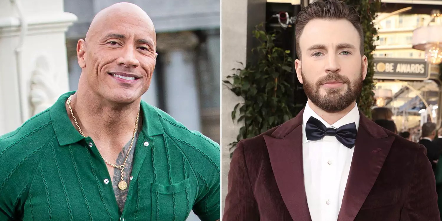 Dwayne Johnson and Chris Evans Starred Together in a New Christmas Movie