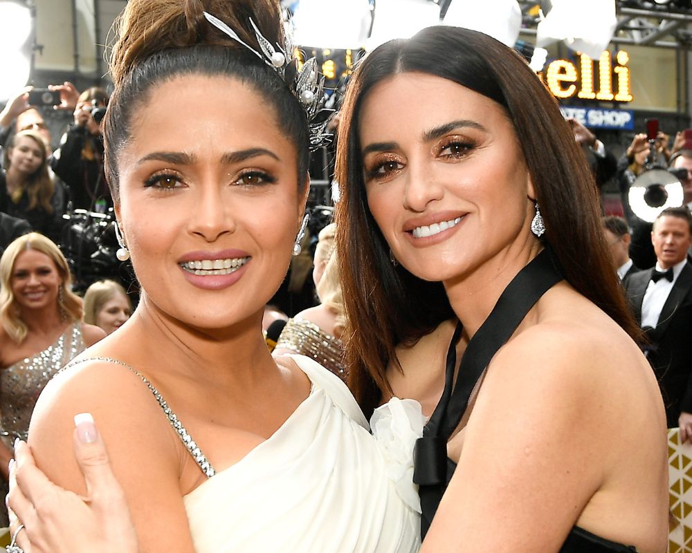 Salma Hayek Explains Why She Nursed a Stranger's Baby